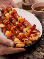 Chorizo & Shrimp Kabobs