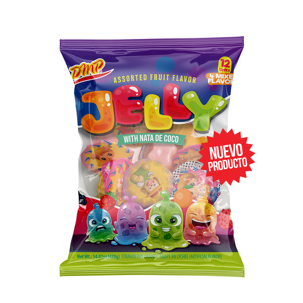 Jellies with Nata de Coco / Jelly Frutas con Nata de Coco 14.82oz