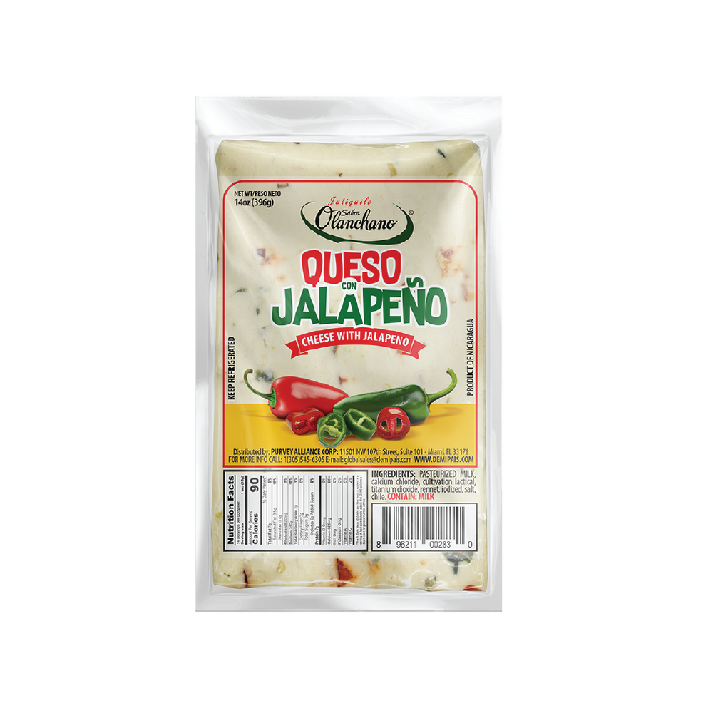 Queso Jalapeño / Jalapeno cheese 12oz