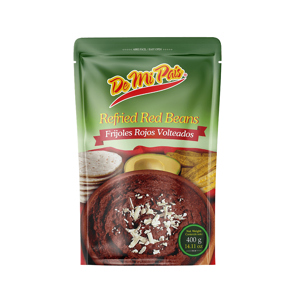 Refried Red Beans / Frijoles Rojos Volteados 14.11oz