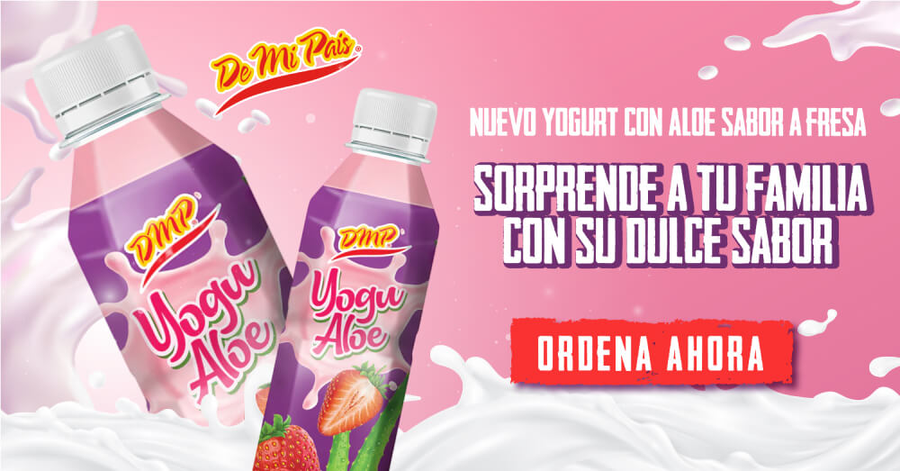 De mi pais, Nuevo Youget con Aloe Sabor a fresh, Sorpernde A to Familia Con su dulce Sabor, Ordena Ahora