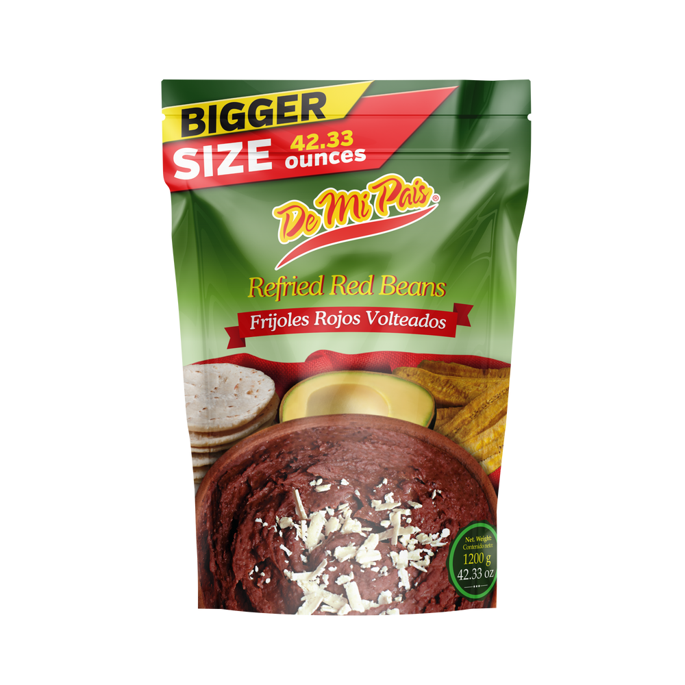 Refried Red Beans / Frijoles Rojos Volteados 1200g