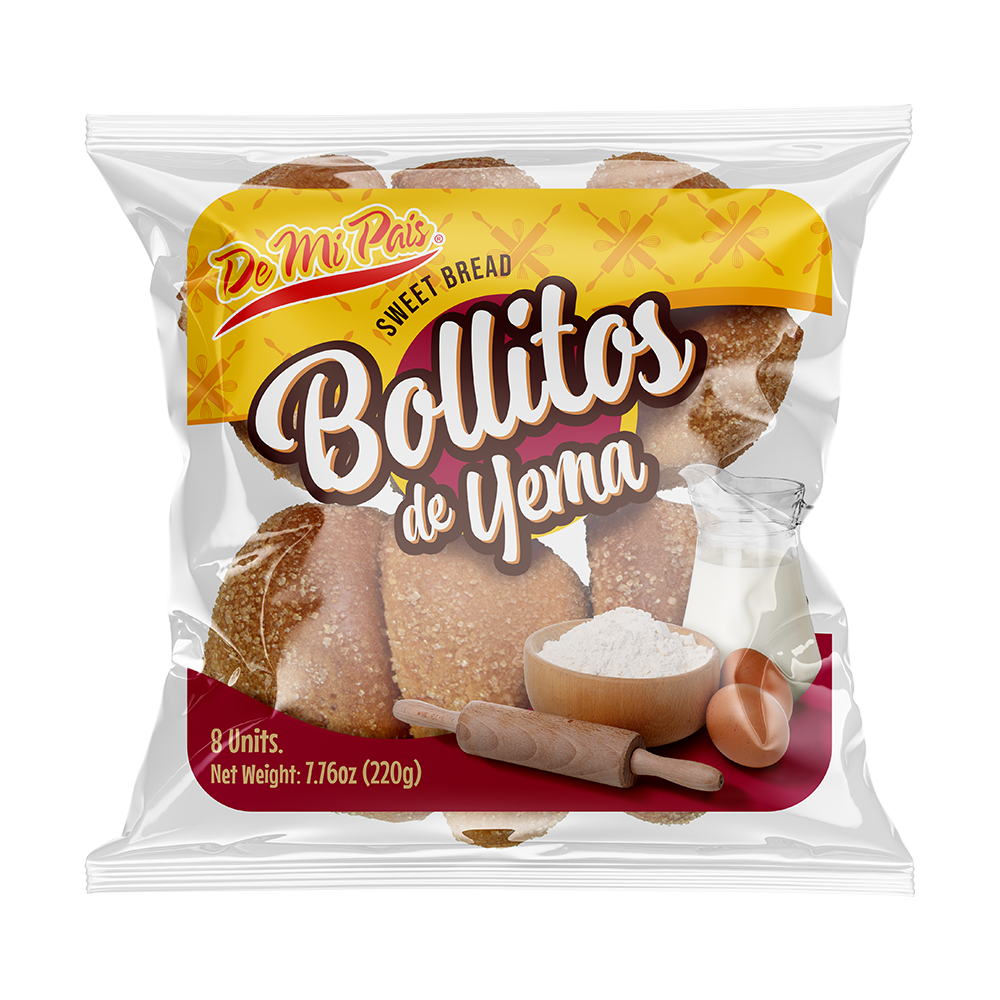 Bollitos de Yema / Round Sweet Yolk Bread 7.76oz