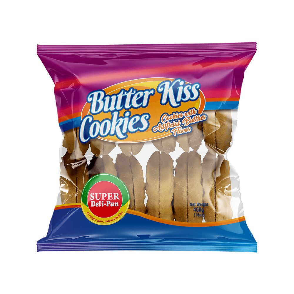 Butter Kiss Cookies / Galleta Besitos de Mantequilla 16oz